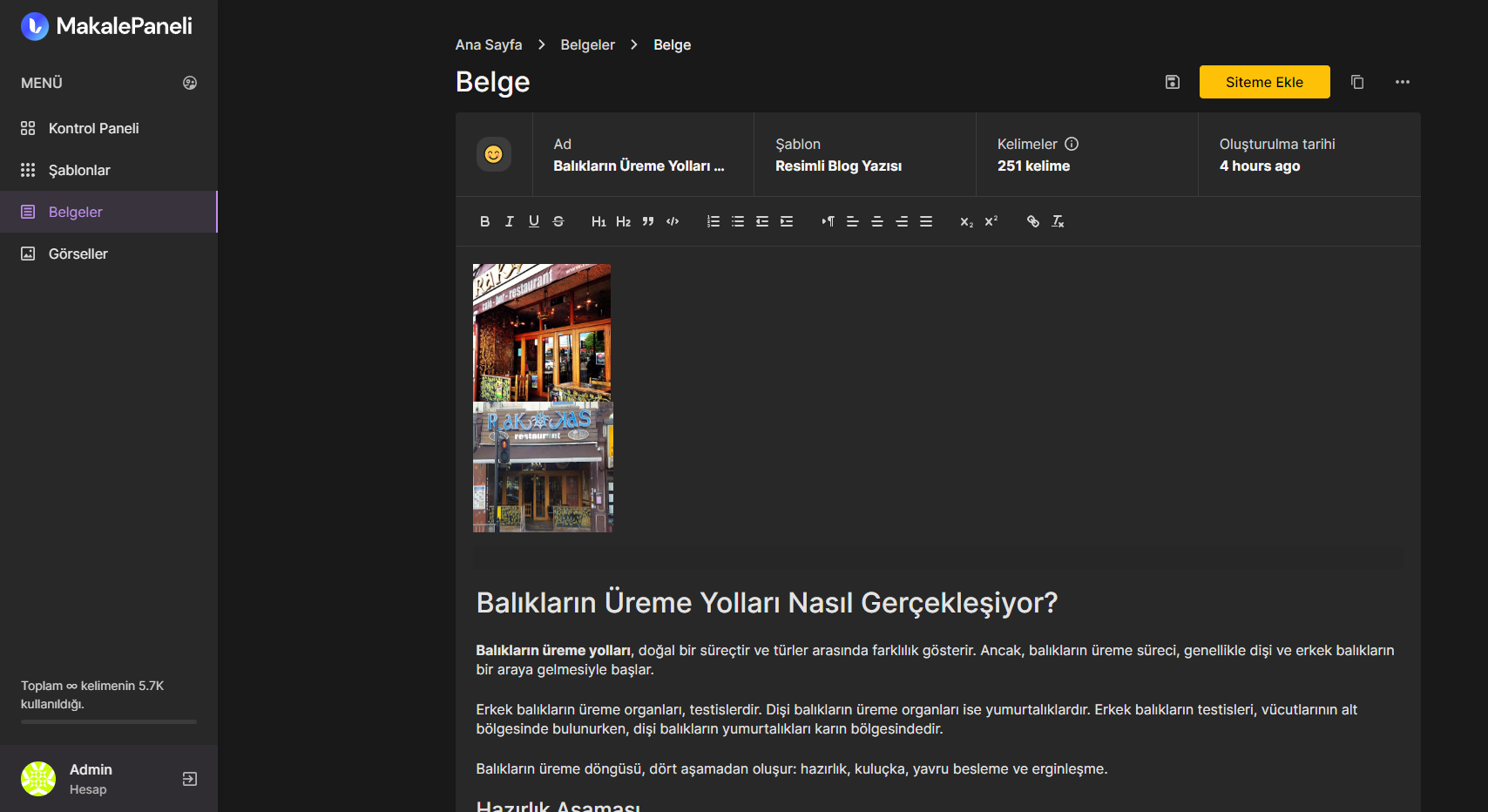 Wordpress Entegre Makale Botu | MakalePaneli.com